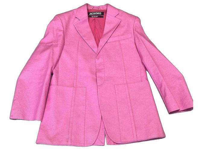 Jacquemus The Splash Blazer Rosa Pink