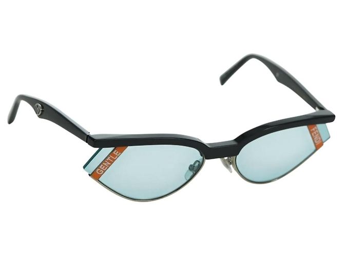 Gafas de sol FENDI de plástico gris Auth bs34039M Castaño