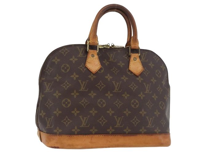 LOUIS VUITTON Monogram Alma Handtasche M51130 LV Auth am10935 Monogramm