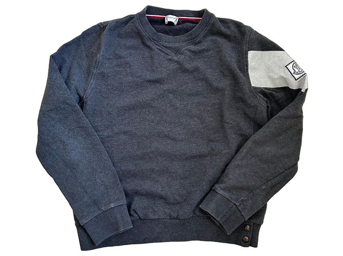 Moncler Gamme Sweatshirt Grau Meliert