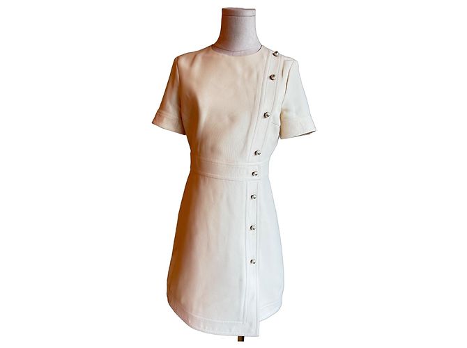 Gucci Kleid Creme Roh