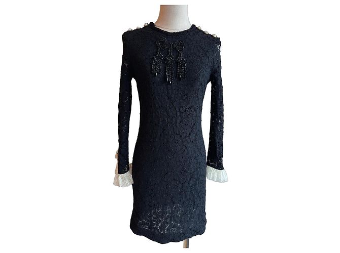 Vestido Gucci de algodão preto