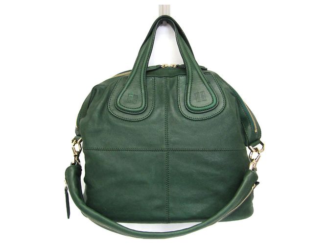 Givenchy Nightingale Medium Handtasche in Grün