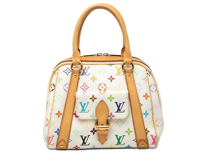 Louis Vuitton Weiße Monogramm Multicolore Priscilla