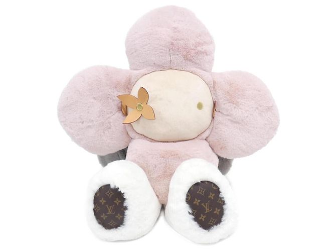 Louis Vuitton Doudou Vivienne Giant Doll Pink White