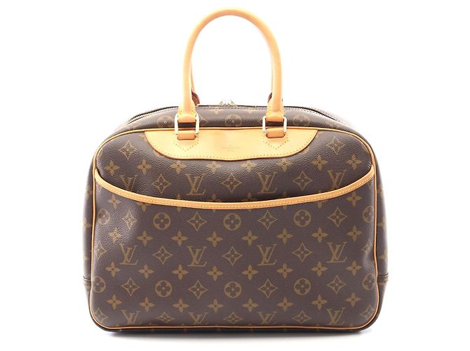 Sac à main Vanity Bowling Doeville Louis Vuitton Marron