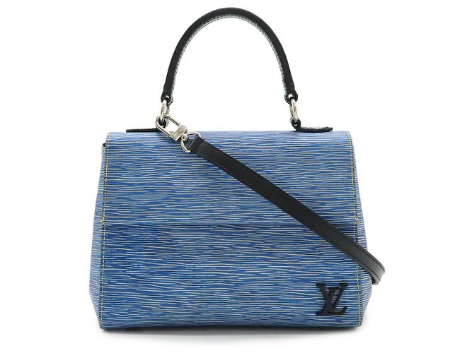 Bolsa Cluny BB em Epi Louis Vuitton Azul