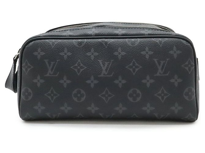Pochette Dopp Monogram Eclipse Louis Vuitton Noir