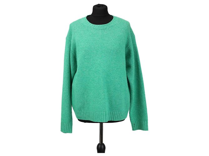 Pull en laine vert Acne Studios