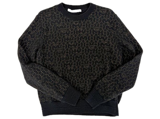 Givenchy Strickpullover aus Wolle und Kaschmir in Schwarz