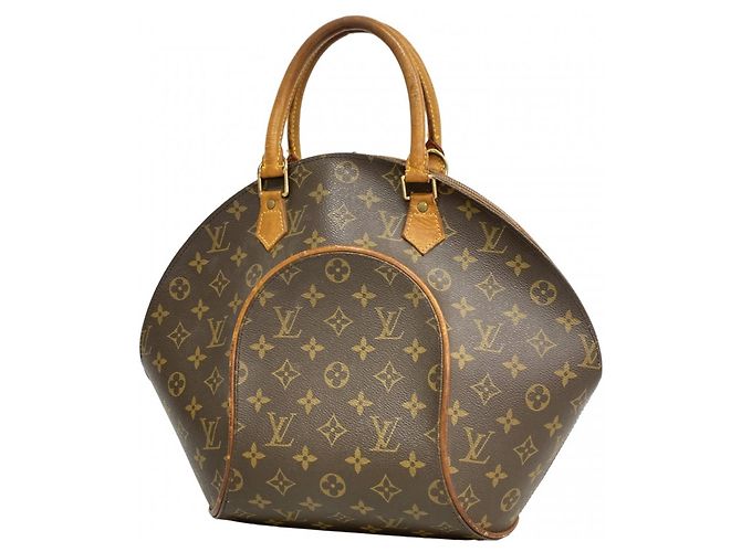 Borsa Louis Vuitton Monogram Ellipse MM Marrone