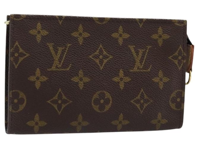 LOUIS VUITTON Monogram Bucket PM Accessory Pouch LV Auth kk642