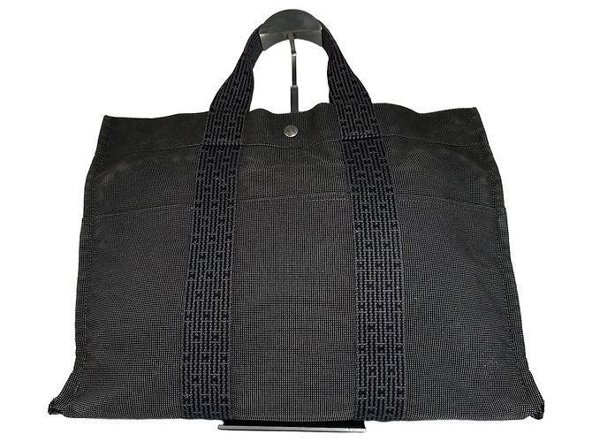 Vintage Hermès Handtasche Anthrazit Anthrazitgrau