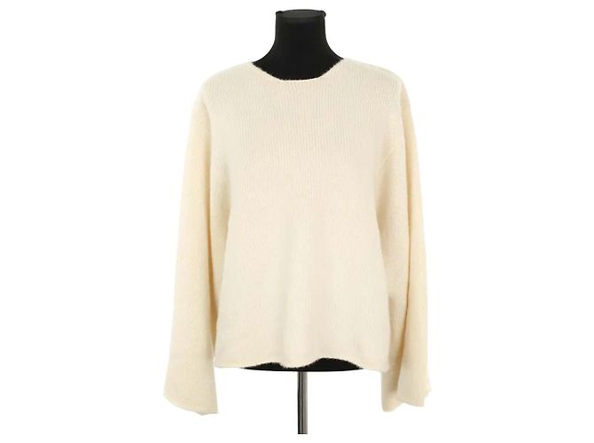 Chloé Ecru Pullover Roh Kaschmir
