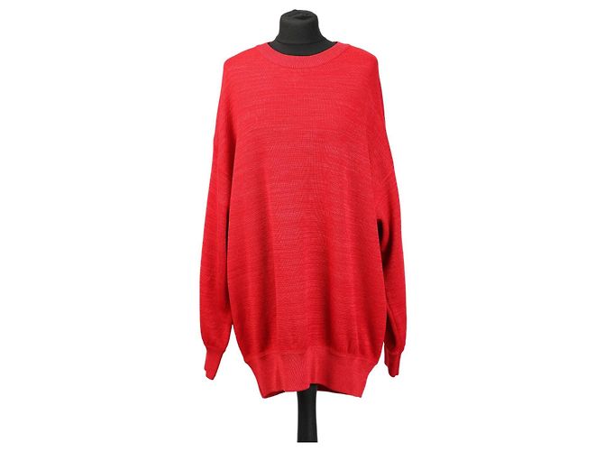 Isabel Marant Oversized Pullover aus roter Wolle 