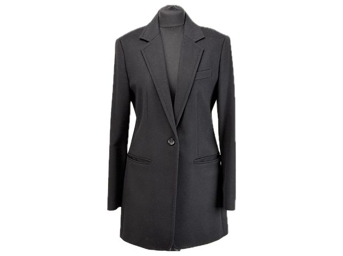 Max Mara black wool jacket