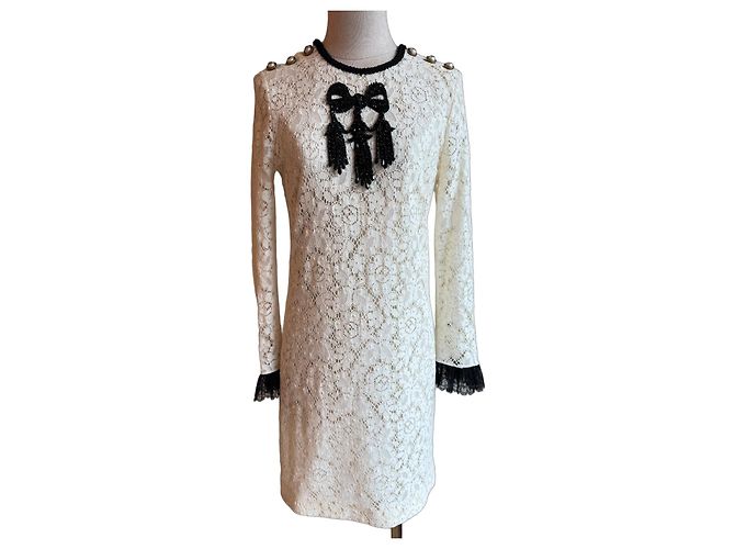 Vestido Gucci Blanco de Algodón