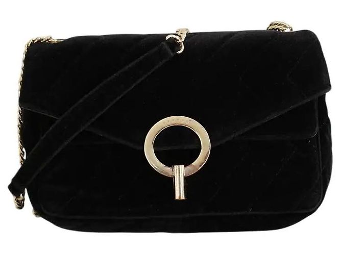 Sandro Schwarze Handtasche