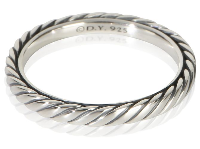 David Yurman Sterling Silver  Cable Ring