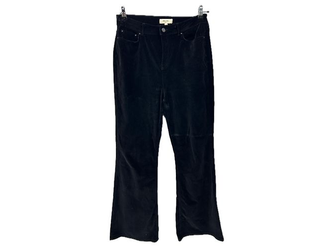 Reiss Samthose Schwarz