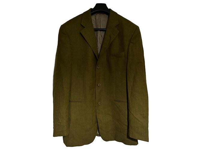 Balmain green wool jacket