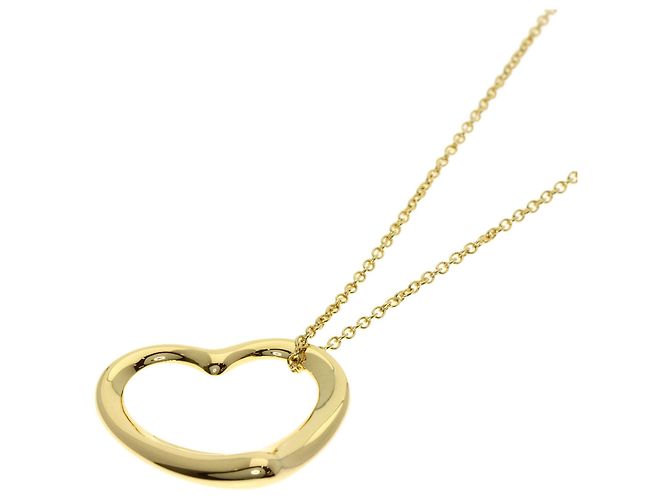 Elsa Peretti Collar Open Heart en Oro Amarillo de 18K de Tiffany & Co.