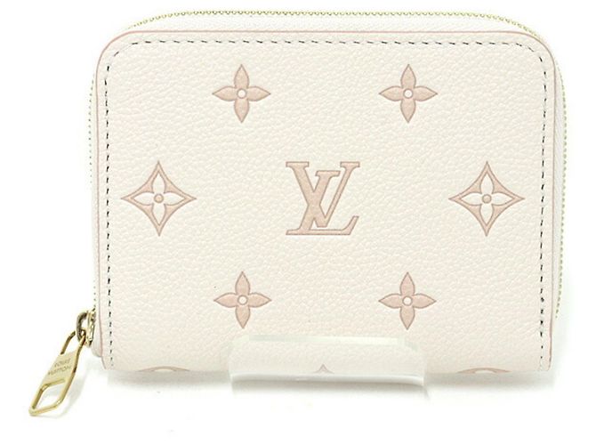 Monedero Zippy Louis Vuitton Beige