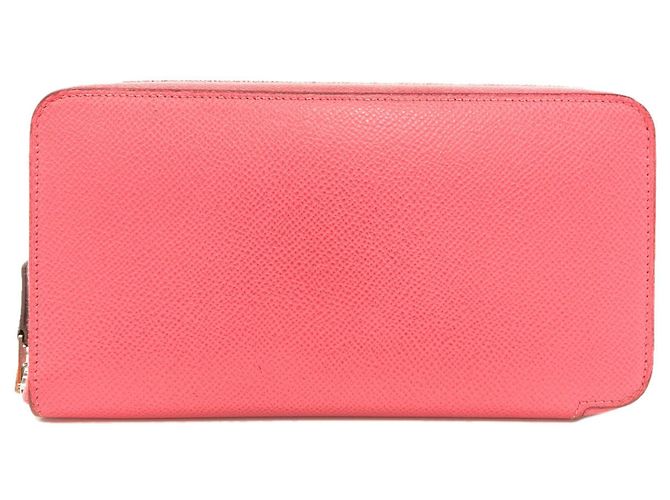 Carteira Longa Azap Hermès em Rosa Azaléia
