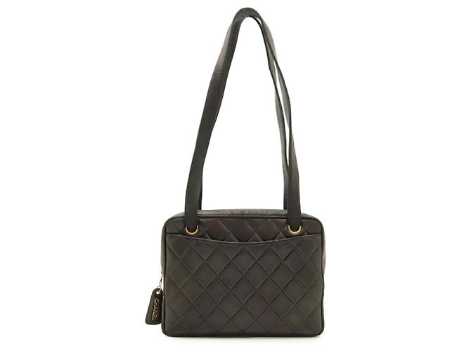 Bolsa tote matelassé Coco Mark da Chanel Preto