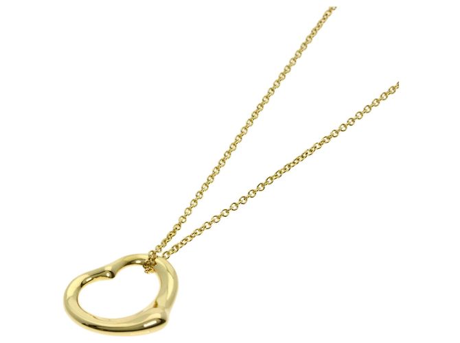 Elsa Peretti Collar Open Heart en oro amarillo de 18K de Tiffany & Co.