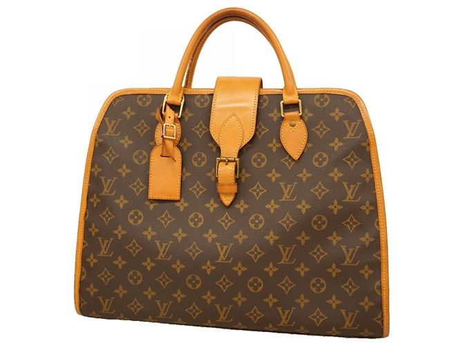 Bolso Monogram Rivoli M53380 de Louis Vuitton Castaño