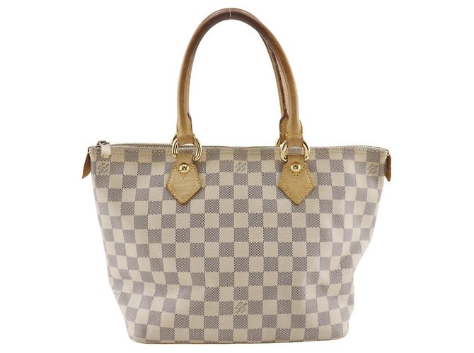 Louis Vuitton Saleya PM Handtasche Weiß
