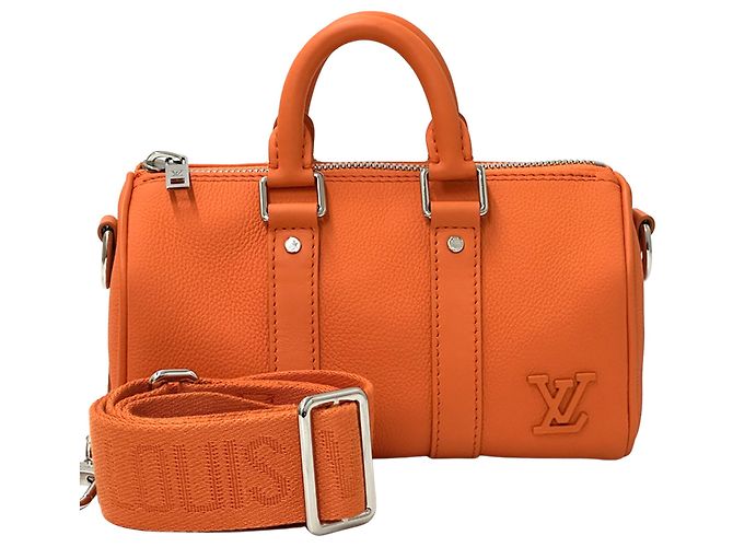 Keepall Sac à main Aerogram Louis Vuitton Orange