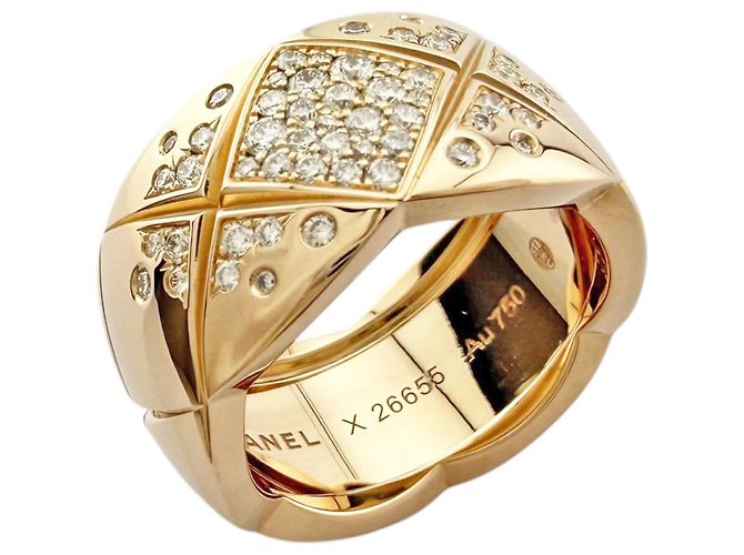 Anillo Chanel Coco Crush en oro rosa de 18K
