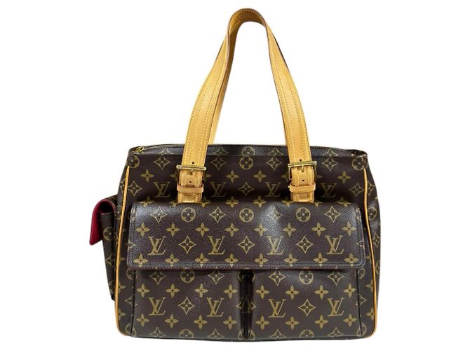 Sac à main Monogram Multiplicité Louis Vuitton Marron Monogramme
