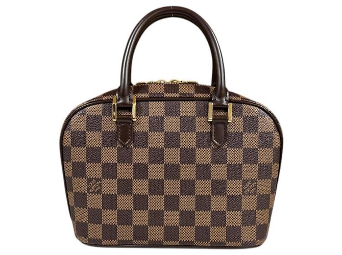 Bolsa Salia Mini Damier Louis Vuitton Marrom Damier ebene