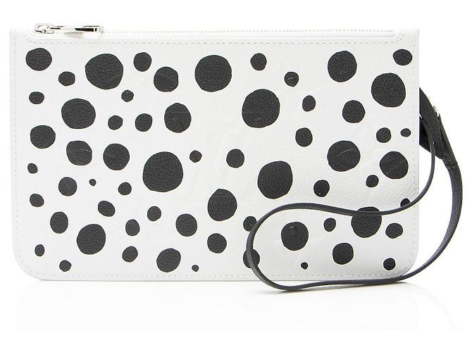 Pochette Neverfull MM Monogram Empreinte Géant Louis Vuitton x YK Noir