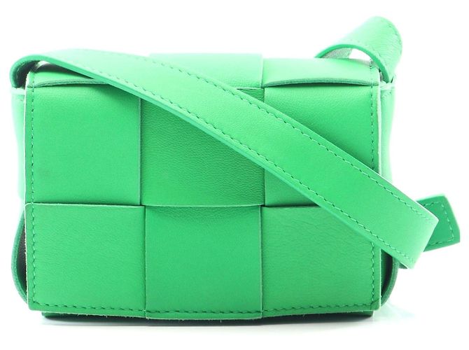 Bolsa Mini Candy Cassette de Couro Bottega Veneta