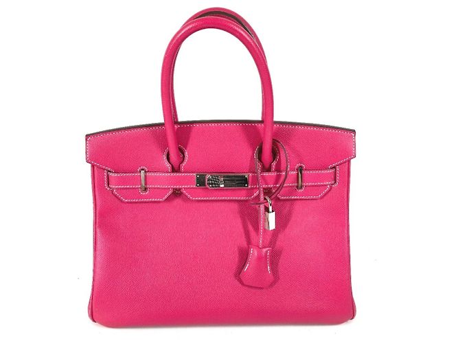 Sac à main Hermès Birkin 30 Rose