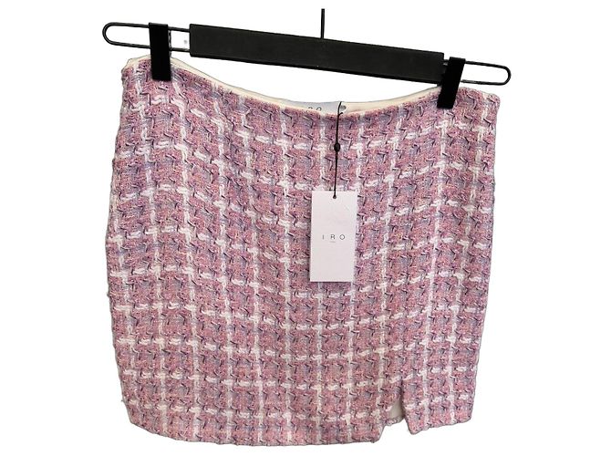 Falda Iro Galeni de algodón rosa 
