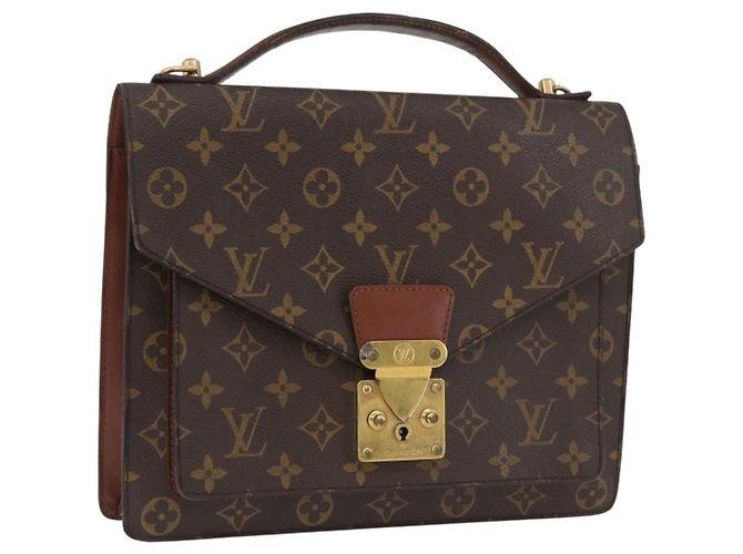 LOUIS VUITTON Sac à main Monceau 28 Monogram 2way M51185 LV Auth ka3273 Monogramme
