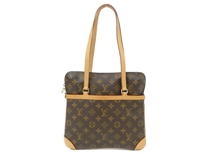 Bolsa de Ombro Louis Vuitton Monogram Coussin GM M51141 Marrom