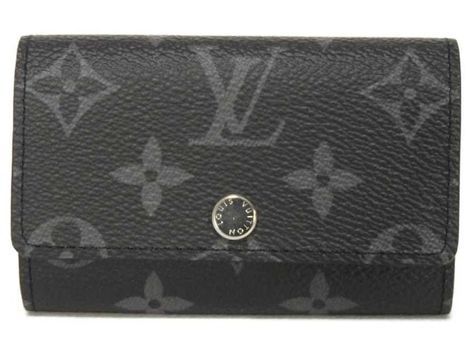 Louis Vuitton Monogram Eclipse Key Case Black