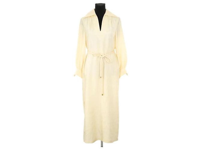 Tory Burch Vestido ecru