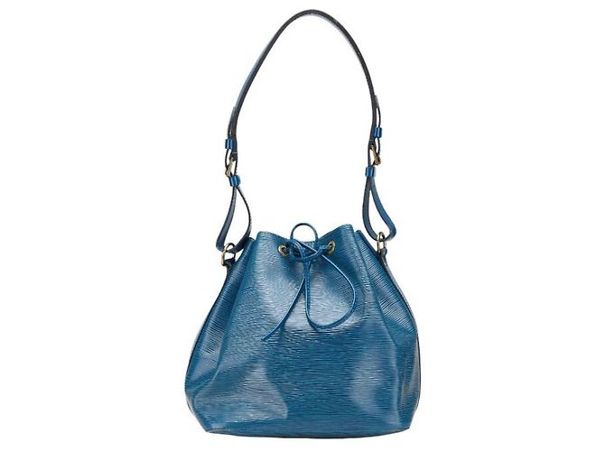 Noe Louis Vuitton Petit Noé Blue Golden