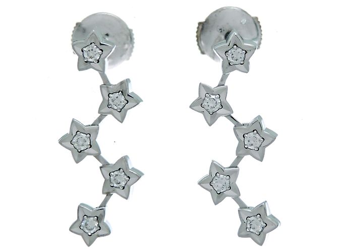 Timeless Pendientes de diamantes de la colección Comet de Chanel