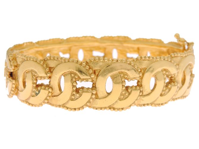 Pulseira de ouro Chanel