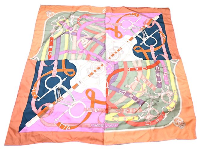 Hermès Sciarpa in seta da donna Hermes Carre Geant 140 CAVALC Multicolore