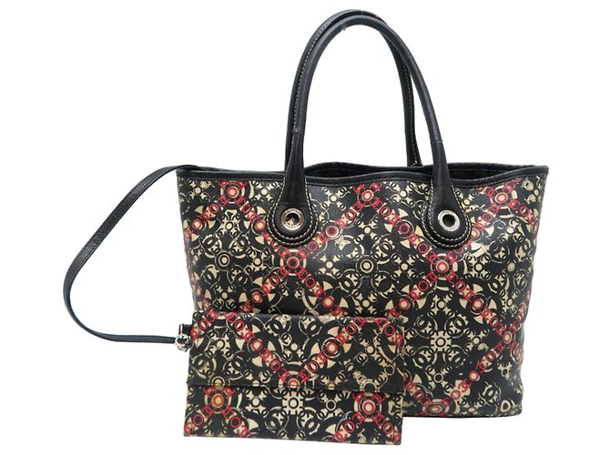 Borsa tote da viaggio per donne Chanel Coco Nero Multicolore