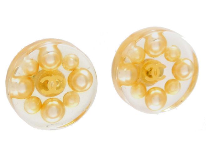 Orecchini in perle Chanel Coco Mark 